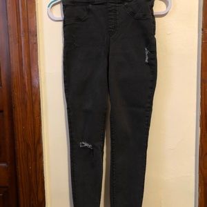 Spanx Jean leggings black small petite